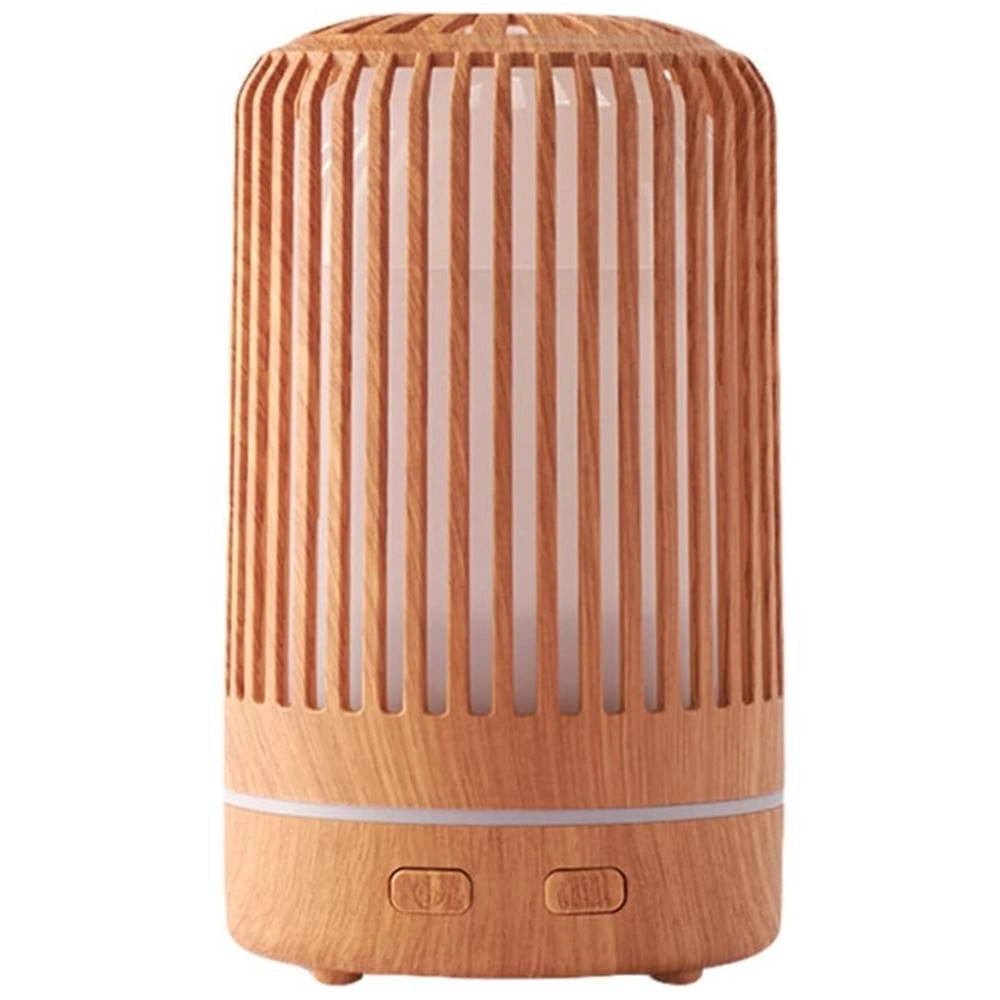 Trade Shop - Umidificatore Per Ambiente Aromaterapia Oli Essenzili Con Luce Notte Profumatore -