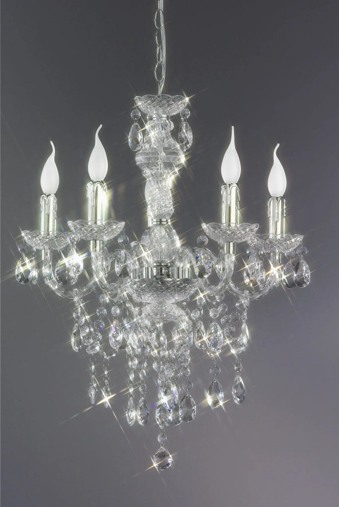 Lampada a sospensione 5 luci Luster
