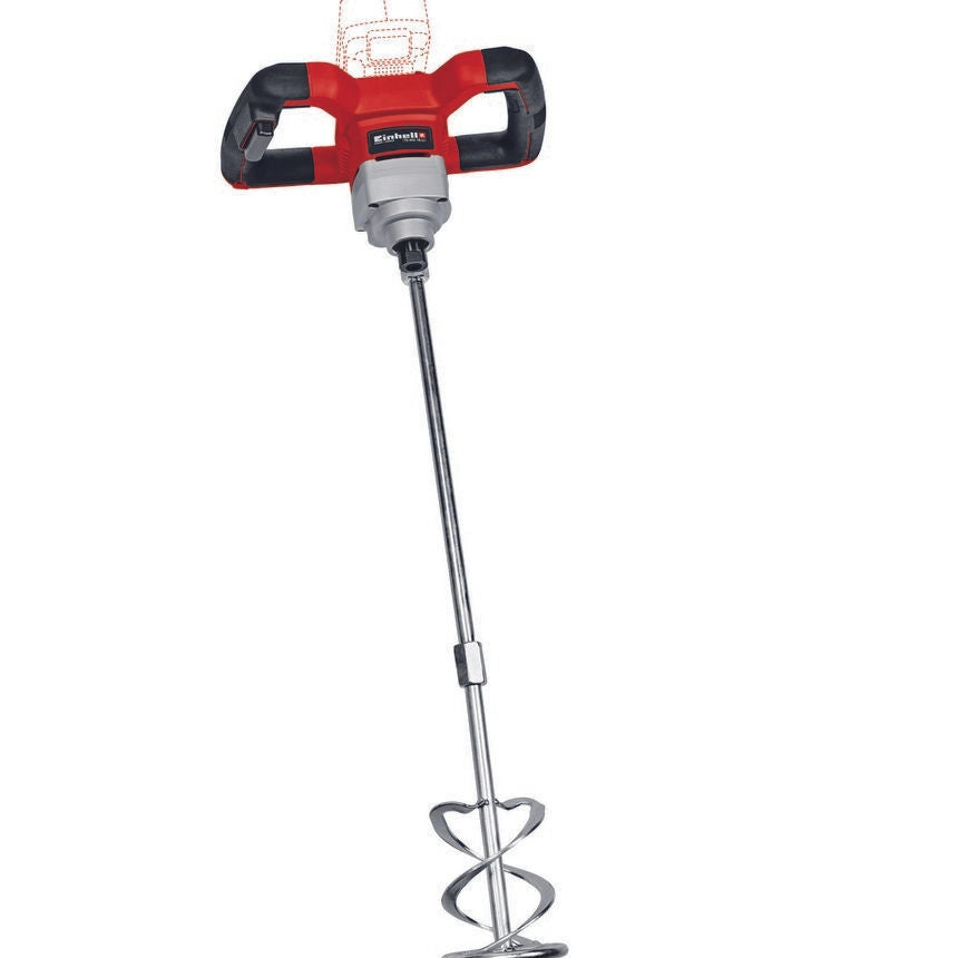 Einhell 4258760 TE-MX 18 Li Miscelatore a batteria 18V attacco M14 velocita' 0-620 min^-1 con frusta 100 mm senza batteria e caricabatteria colore Nero