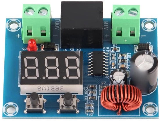 Modulo di Protezione di Carica e Disconnessione a Bassa Tensione Digitale per Batterie DC 12-36V, Modello XH-M609
