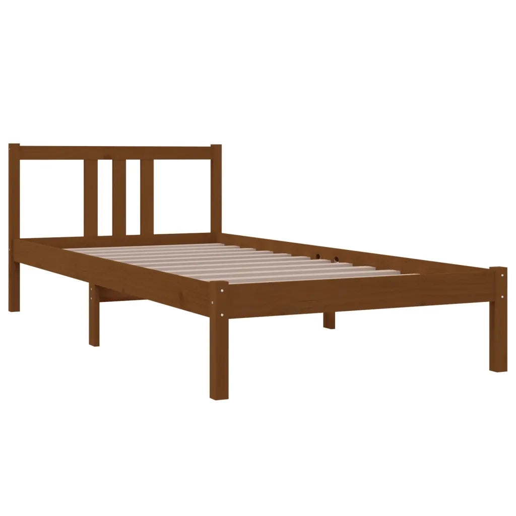 Giroletto senza Materasso Ambra Legno Massello Pino 90x200 cm 814872
