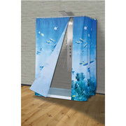 Tenda doccia Reef azzurro 240x200cm