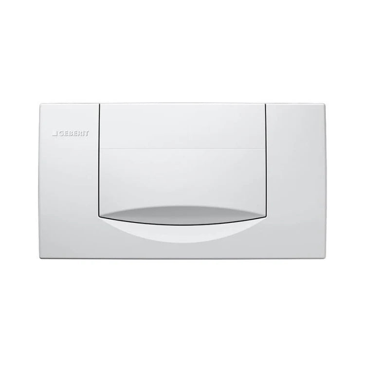 PLACCA DI COMANDO TWIN LINE MONO TASTO  BIANCA GEBERIT 115.222.11.1