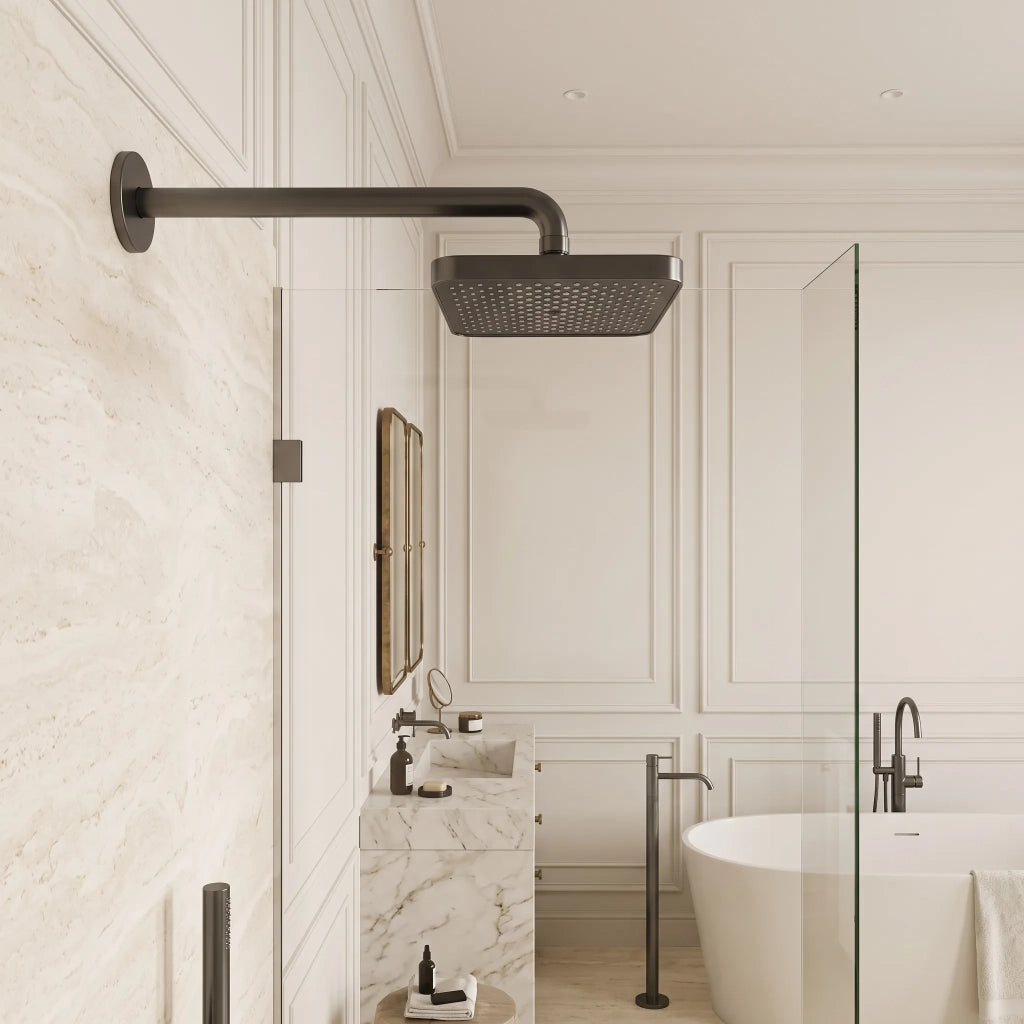 Soffione Doccia Rettangolare Rea Js-032 Titan