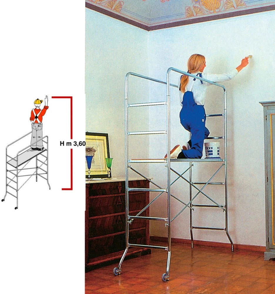 1pz ponteggio acciaio super trio 65x169xh218 cm cod:ferx.646