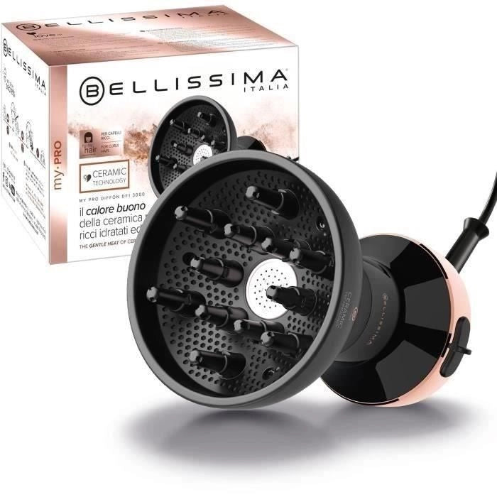 Diffusore d'Aria Calda - Bellissima - Per Capelli Ricci - Asciugacapelli in Ceramica My Pro Diffon - Soft & Natural - 2 Potenze 700W