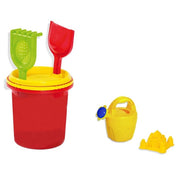 Trade Shop - Completo Secchiello Accessori Palette Giochi Mare Jumbo In Rete Bambini 114275 -