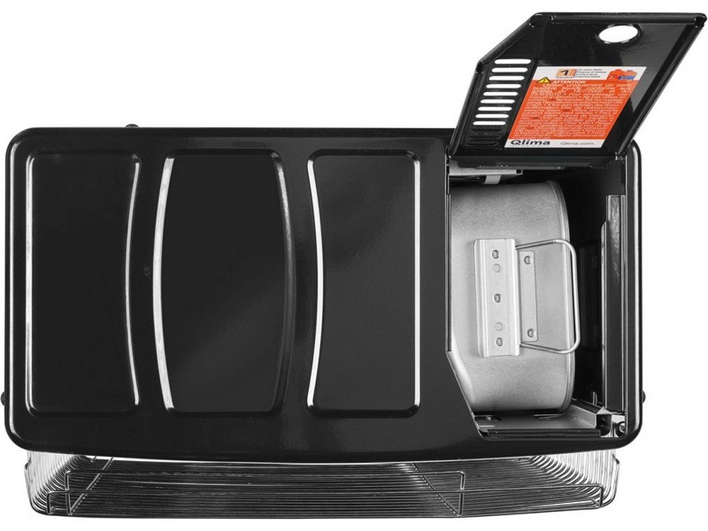 1pz stufa a combustibile con stoppino r 3224 x  col. nero cod:ferx.vit54546