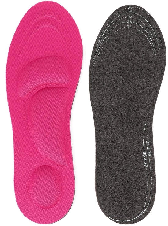 Inlegzoli per piedi giornalieri - Inlegzoli per calzature Hielspoor - Inlegzoli per piedi piatti - Inlegzoli per donne - Inlegzoli a memoria di spugna - Funzione di sostegno per caviglie con punti di massaggio - Inlegzoli per scarpe