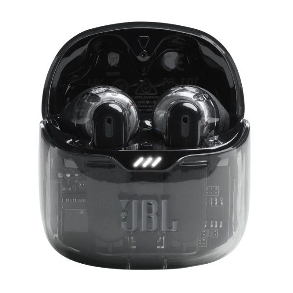 Cuffia Auricolare True Wireless Jbl Tune Flex Ghost Edition - Senza Filo Con Box Di Ricarica - Auricolari IN-Ear Senza Fili Bluetooth - Colore Nero