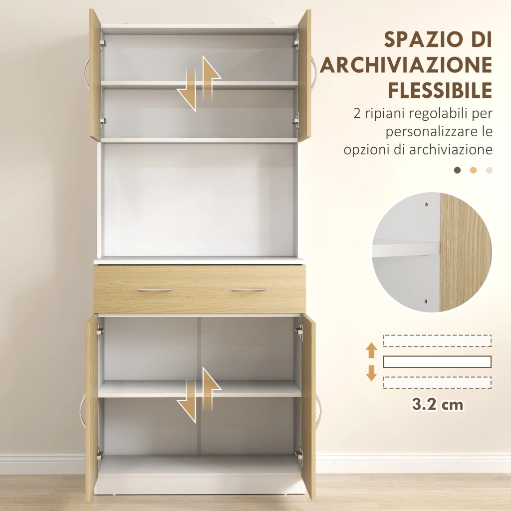 Credenza ¨C Minimal ¨C Legno 80x40x180cm