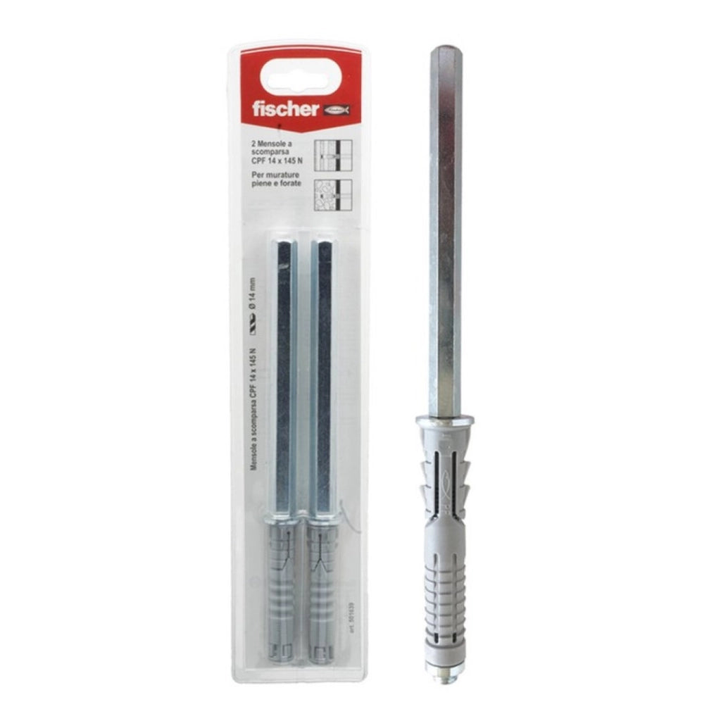 Mensole Cpf 12 X 80 K Set 5 Pezzi - Fischer