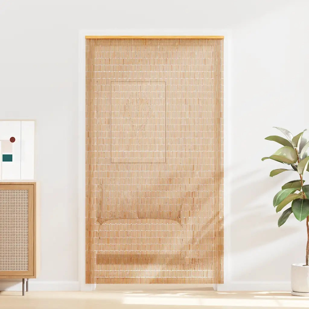 Tenda Antimosche per Porte in Bambù 120x220 cm 43724