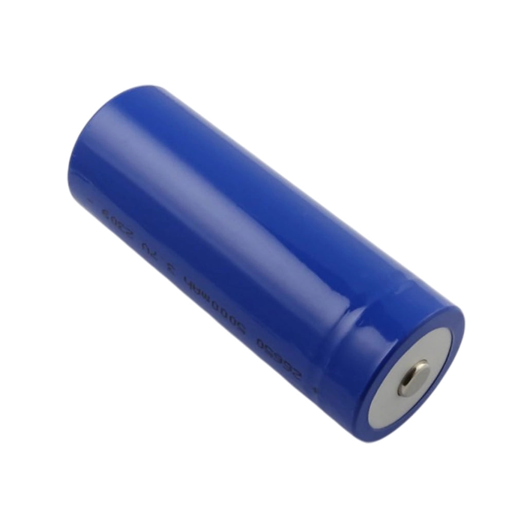 Batteria 3.7V 5000mAh Li-ion 18.5Wh Compatibile 26650 con Porta USB-C Ricaricabile  Avizar