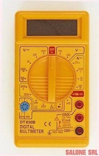 TESTER DIGITALE A BATTERIA CON INDICATORE AUTOSCHERMATO