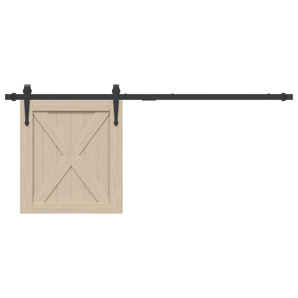 Kit Mini Anta Scorrevole Armadio in Acciaio al Carbonio 122 cm CFW9249897