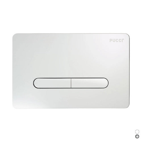 PLACCA PER CASSETTA PUCCI ECO TRATTO LINEA MOD. 2014- Cromo- PUCCI- pezzi 1