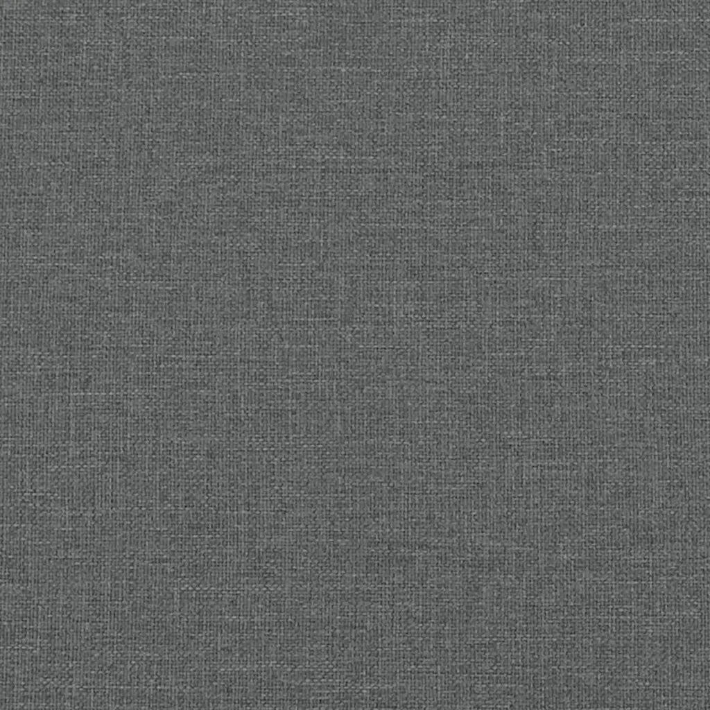 Set di Divani 2 pz con Cuscini Grigio Scuro in Tessuto 3201803