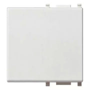 VIMAR PLANA - TASTO 2M ILLUMINABILE AD ANELLO BIANCO