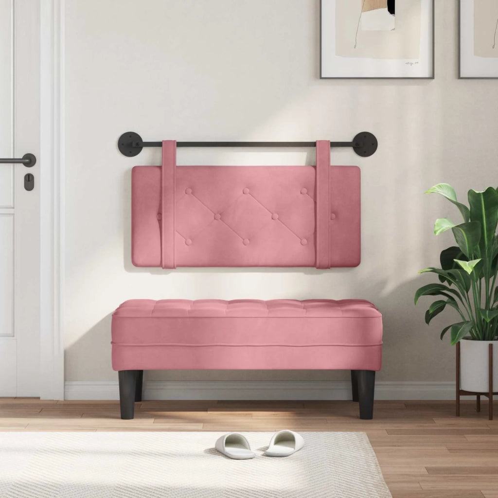Testiera | Testata sospesa Rosa Velluto
