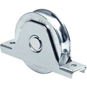 RUOTA CANCELLO A SALDARE GOLA TONDA 337 COMUNELLO - ZINCATA SUPPORTO INTERNO + CUSCINETTO MM 100- 2 pezzi