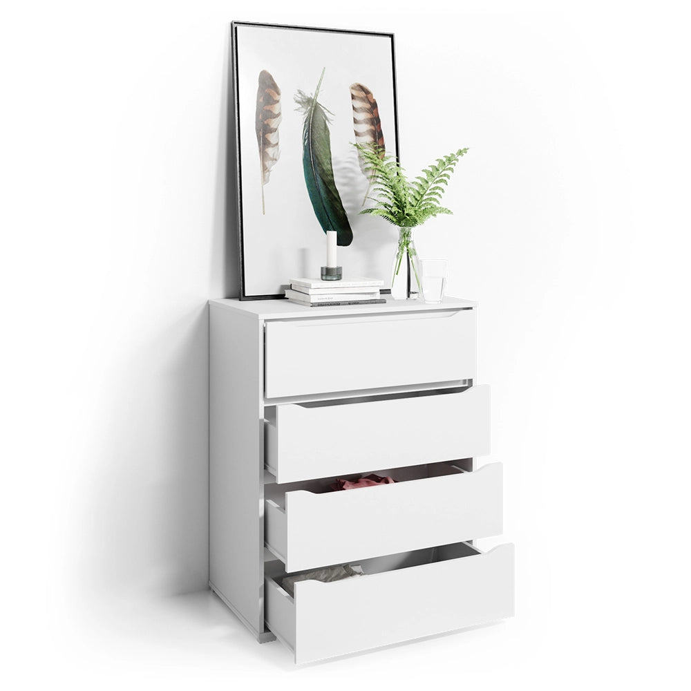 Vicco Cassettiera per camera da letto Bianco 48 x 101.6 cm