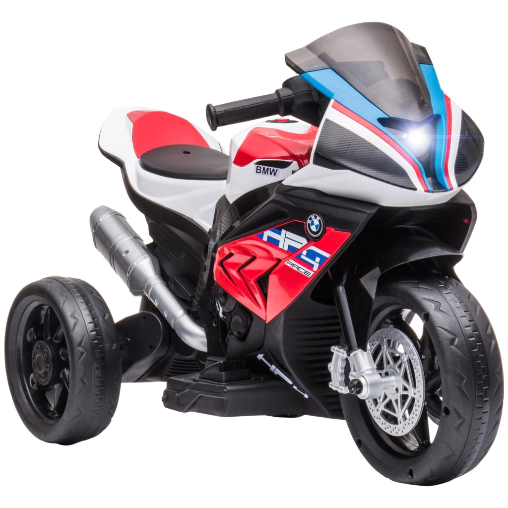 Moto per Bambini 6V con Licenza BMW HP4 con Fari Rosso