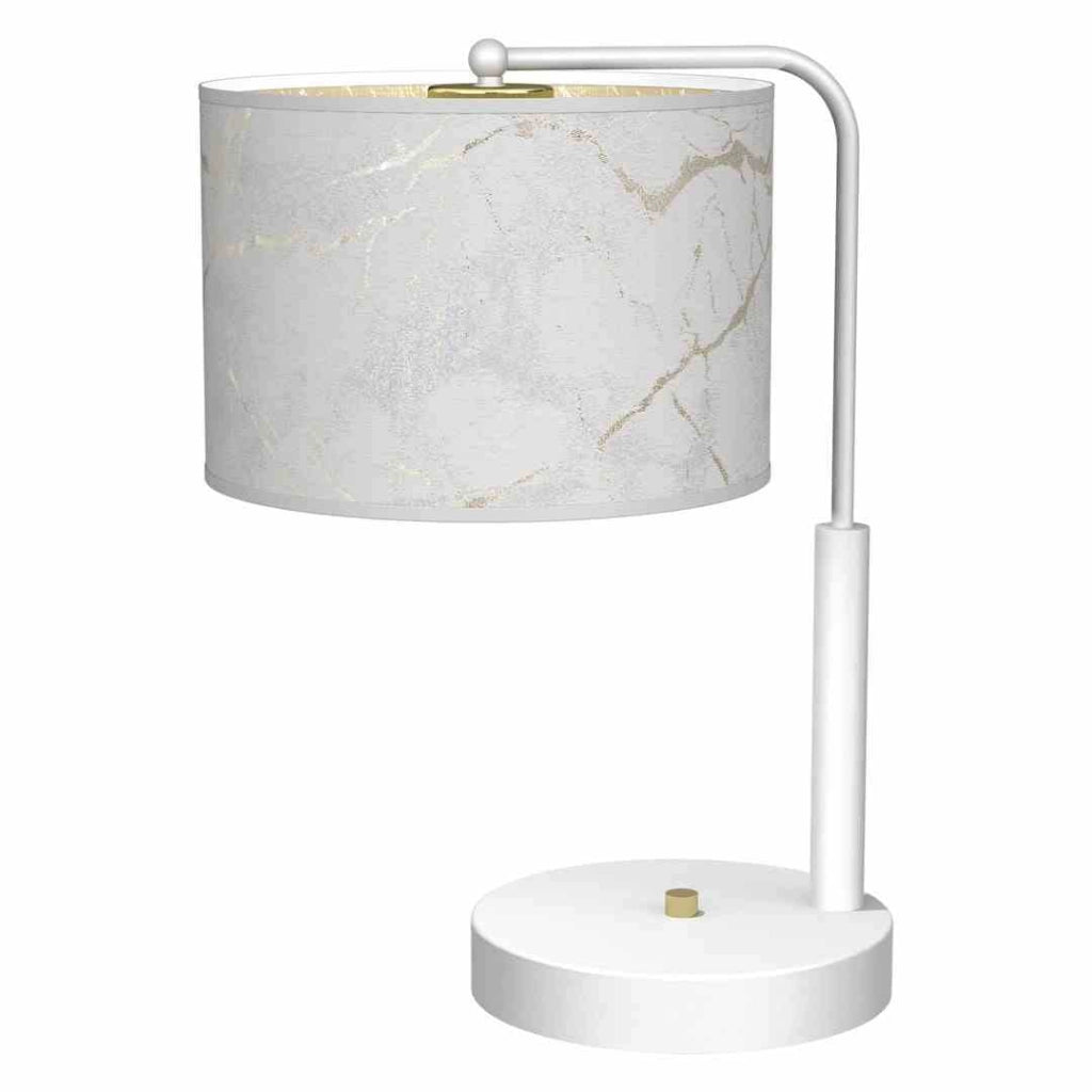 Lampada da tavolo Milagro Senso MLP7310 bianco oro