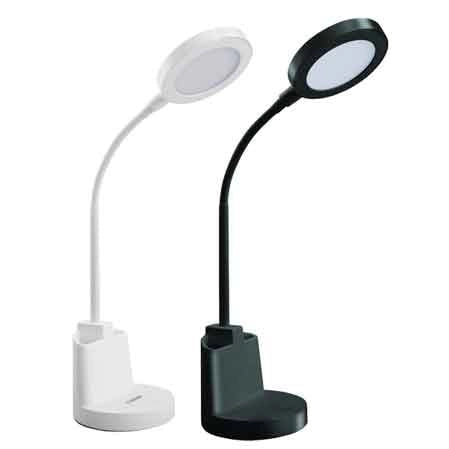 LAMPADA DA TAVOLO A LED 'SWAN 2' Col. Bianco