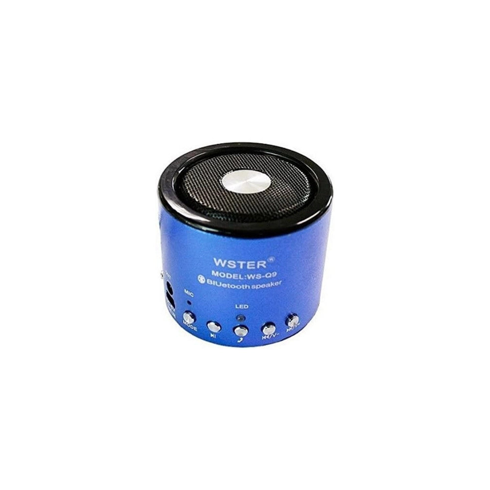 Trade Shop - Mini Speacker Cassa Bluetooth Portatile Con Radio Mp3 Wsq9 Per Smartphone Da 5w -