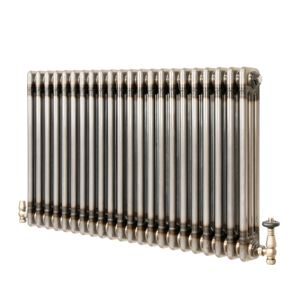 Radiatore 3 Colonne Orizzontale Metallo Grezzo 600 x 1010 mm TRV