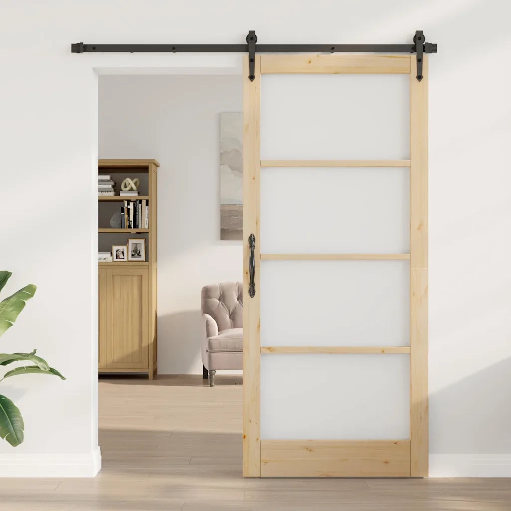Porta scorrevole Naturale 93 x 211 cm 3332345