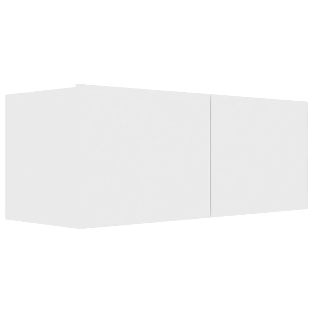 Set di mobili da 6 pezzi tra cui armadio credenza mobile TV televisore per soggiorno camera da letto salotto legno ingegnerizzato bianco 02_0025017