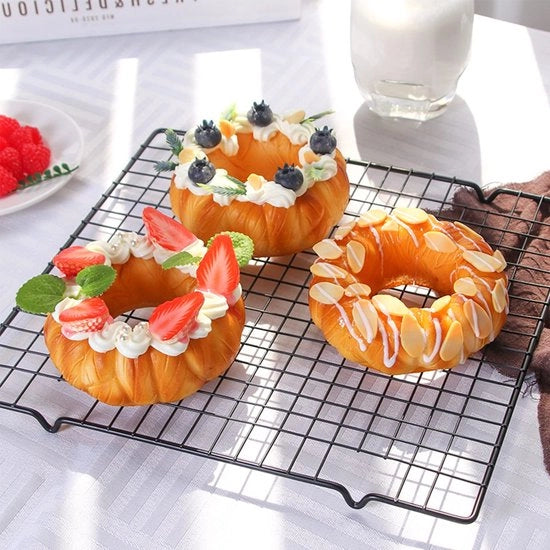 Set di Finte Torte da Decorazione per Fotografia - Finte Cakedonut - Finta Torta di Frutta - Decorazioni per Pasticceria - Prop per Fotografia - Unico Manufatto Artigianale - Finte Torte da Decorazione