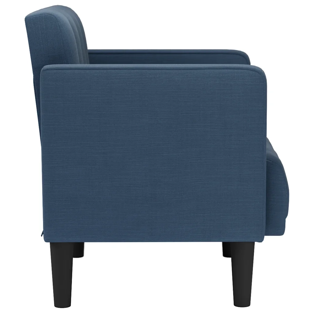 Divano Sedia con Braccioli Blu 53 cm in Tessuto 4100549