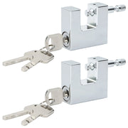 Lucchetto 2 pz Argento Acciaio CFW1670439