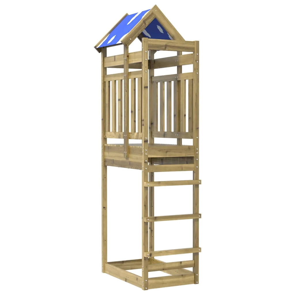 Torre da Gioco Marrone Legno Impregnato Solido 3417192