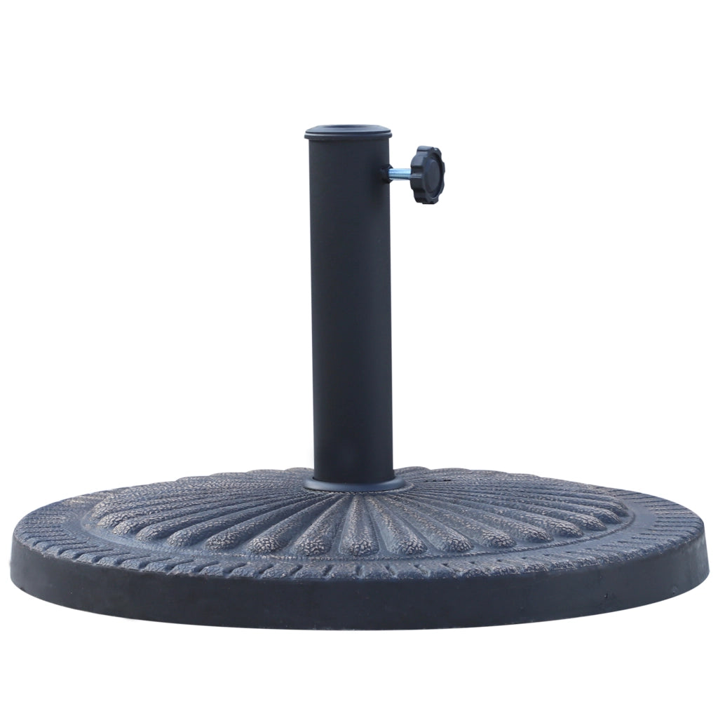 Base per Ombrellone Rotonda ¨C Minimal ¨C Grigio ?49x32cm