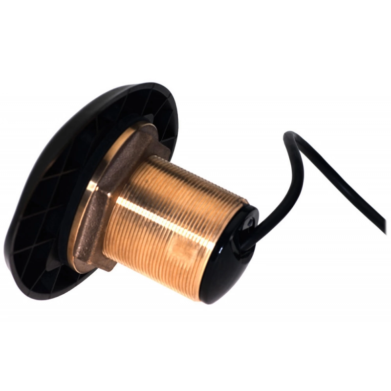 TRASD. PASSANTE BRONZO 12° FREQ. 50-200 / 455-800 KHZ - TILT 20 FOR 16-24 ° FAIRINGS - XSONIC CONNECTOR 9 PIN BLACK