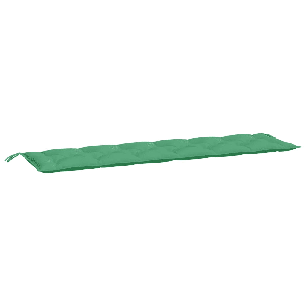 Cuscino per Panca-Cuscini per panchina Verde 200x50x7 cm in Tessuto Oxford