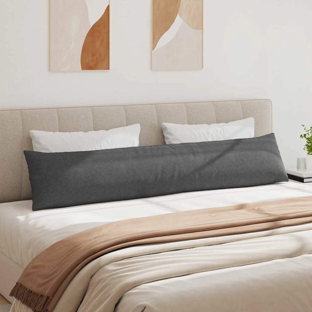 Cuscini da Divano 2 pcs Grigio scuro 200 x 40 cm 42013904
