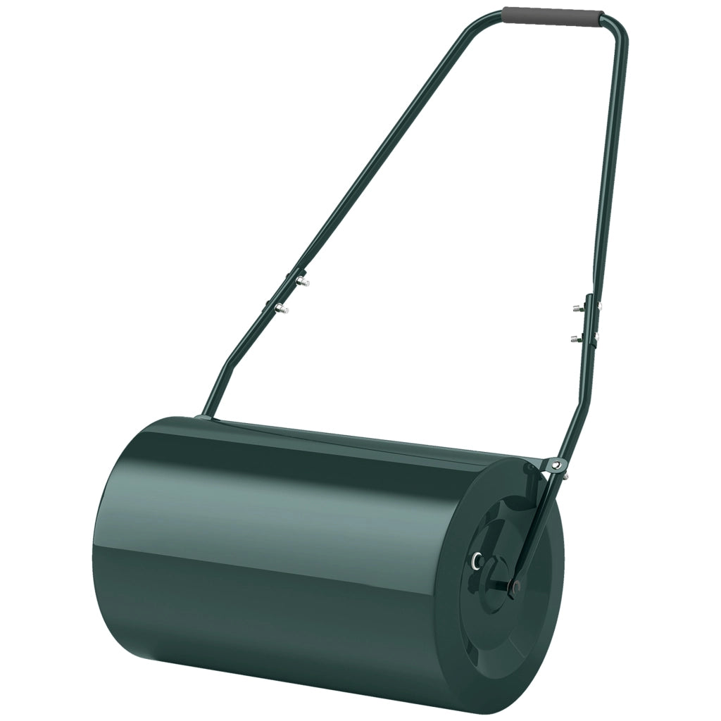 Rullo per Prato 63L con Lama Raschiante ¨C Minimal ¨C Verde Scuro 123x58x40 cm