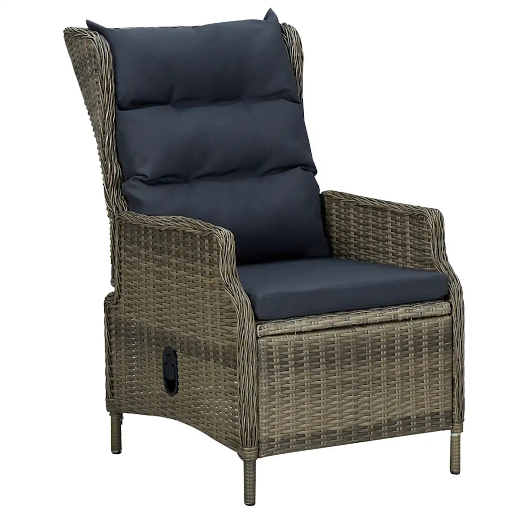 Set da Pranzo da Giardino 9 pz Marrone 3067937