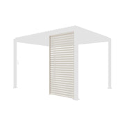 Persiana in alluminio da 1.3m per pergola a lamelle triomphe, beige