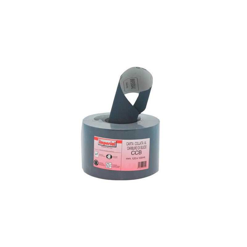Carta abrasiva CCB rotolo 100 m grana 320 per levigatura ultra fine su vernici e superfici delicate – Imperial