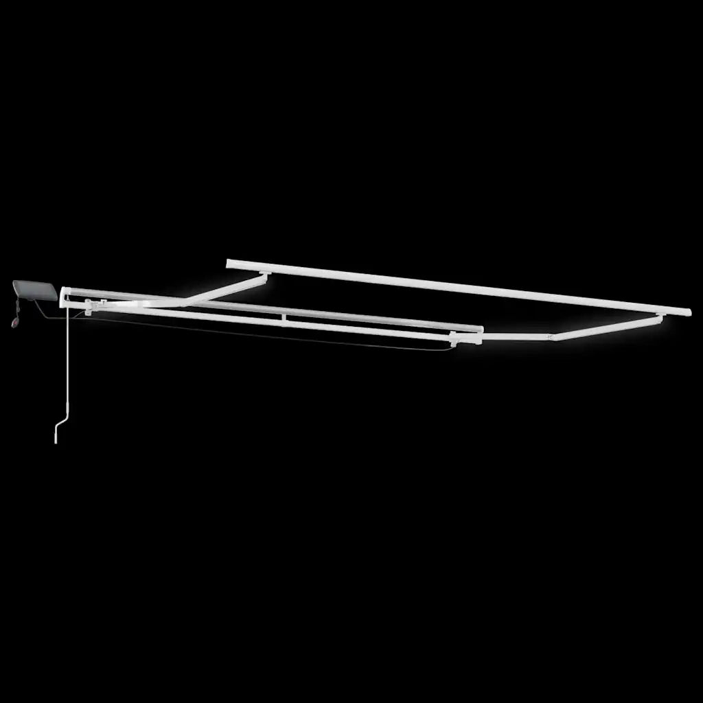 Tenda da Sole | Tenda Retrattile Rosso 300 x 250 cm Tessuto e acciaio