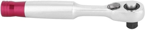 Chiave a stella professionale - set di chiavi a stella - chiave a stella 1/4 - manubrio antiscivolo - resistente allo shock - 72 denti - angolo di rotazione 5 gradi