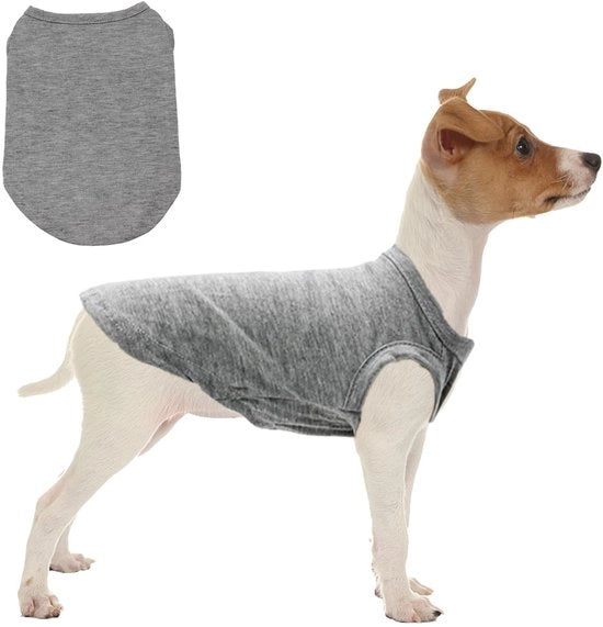 Camicia per Cani - Maglia per Cuccioli - Vestito di Cotone - Abbigliamento Estivo - Adatto per Cani di 2,5-3,5 kg - Alta Qualità - Maglia per Cani
