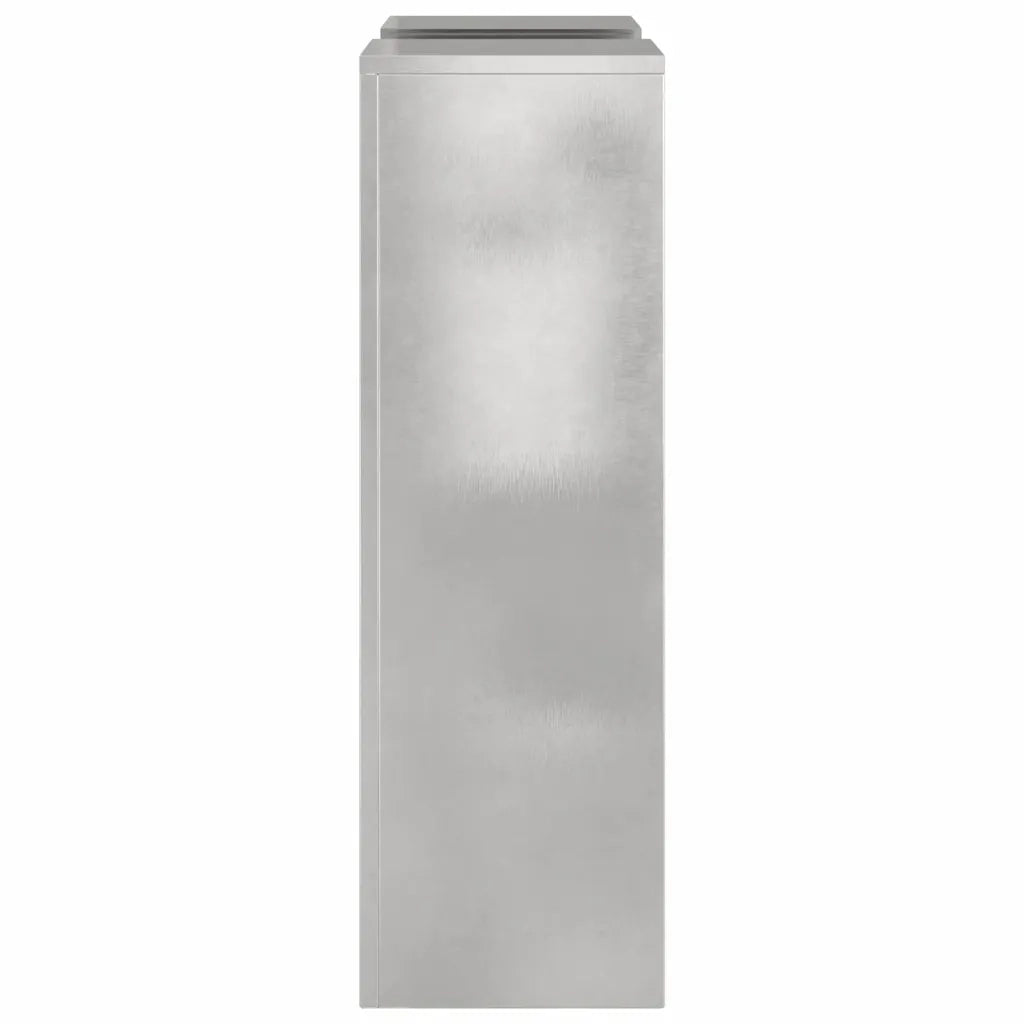 Supporto per piante | Sostegno per piante 2 pz Argento 24 x 24 x 75 cm