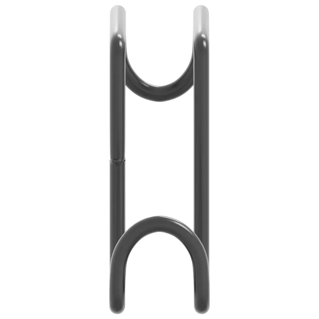 Supporti Briglie 3 pz in Acciaio Nero 172462